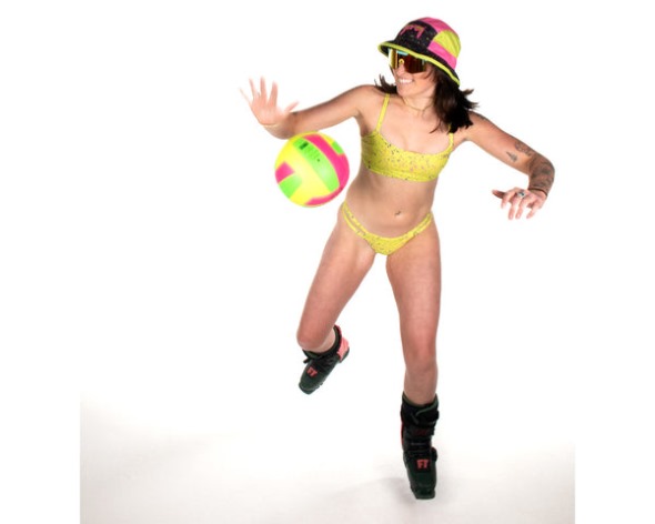 1993 Splatter Parte Inferior Do Biquíni Pit Viper