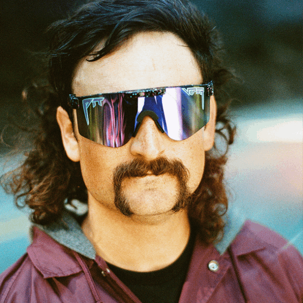 Óculos De Sol Pit Viper The Night Fall Polarizado Duplo Largo Pit Viper