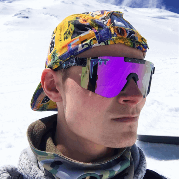 Óculos De Sol Pit Viper The Night Fall Polarizado Duplo Largo Pit Viper