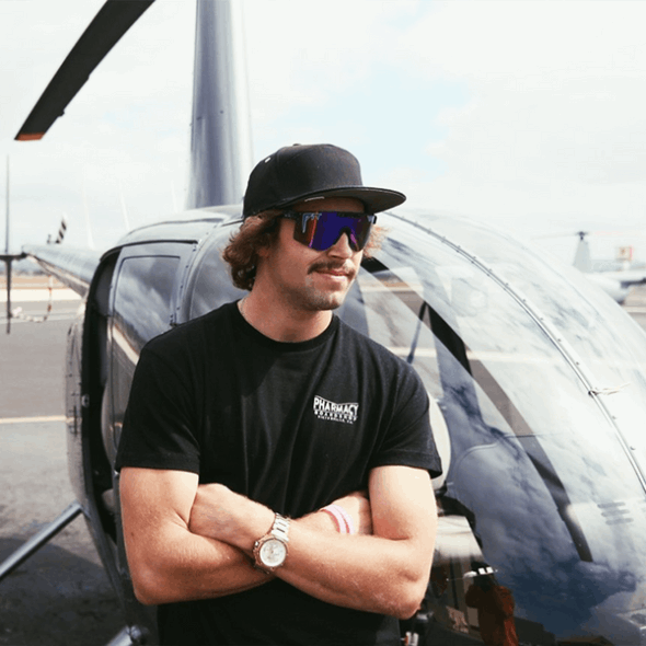 Óculos De Sol Pit Viper The Night Fall Polarizado Duplo Largo Pit Viper