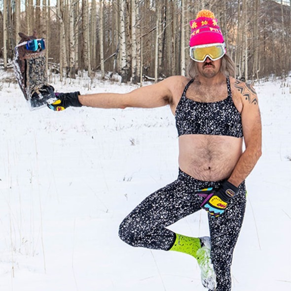 Pom Pom Gorro Rosa Pit Viper
