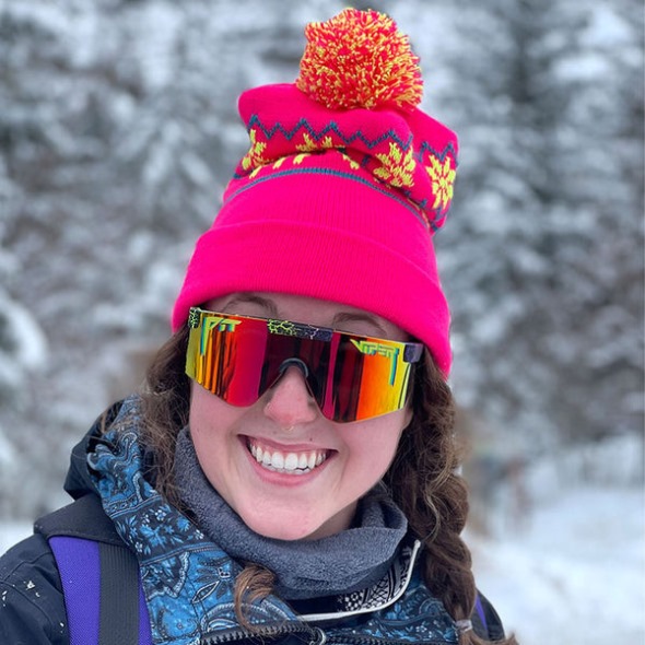 Pom Pom Gorro Rosa Pit Viper