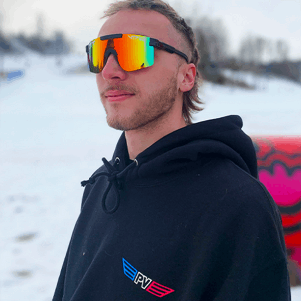 óculos De Sol Pit Viper Polarizados Misteriosos Pit Viper